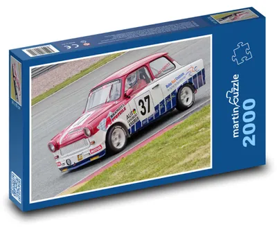 Zdjęcie produktu dla Puzzle 2000 Samochód wyścigowy na torze - martinpuzzle