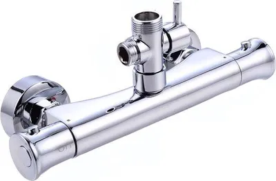 Produktbild von Duschkop Douchestang Thermostatkraan Set