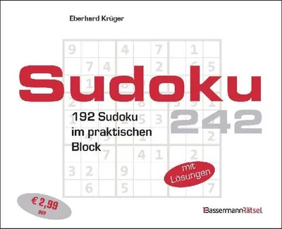 Produktbild von Sudokublock 242 (5 Exemplare à 2,99 EUR)