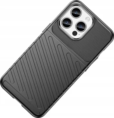 Image de Pancerne Etui Iphone 15 Pro Max Thunder Case - Czarne