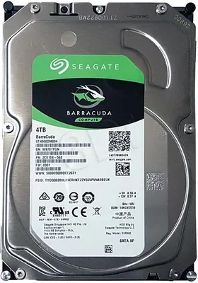 Immagine prodotto di Disco rigido interno Seagate Barracuda ST4000DM004 da 3,5" 4 TB Serial ATA III