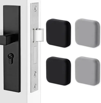 Produktbild von Famanu Silikon Tür- und Wandbeschützer - Set mit 4 Stück