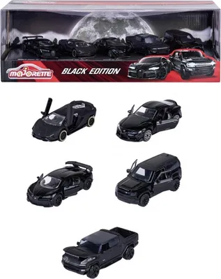 Zdjęcie produktu dla Majorette Black Ediotion 2.0 5-pack