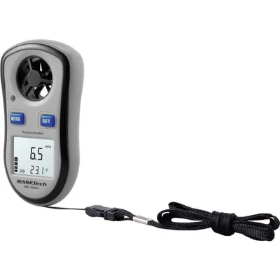 Immagine prodotto di Basetech BS-10AN Anemometer 0.1 bis 30 m/s mit Temperaturmessfunktion