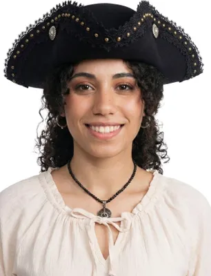 Produktbild von Hut Pirat - Karneval Faschingskostüm Damen Herren Hutgröße: 59