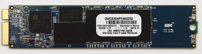 Produktbild von OWC Aura Pro 6G - 250 GB - 530 MB/s - 6 Gbit/s