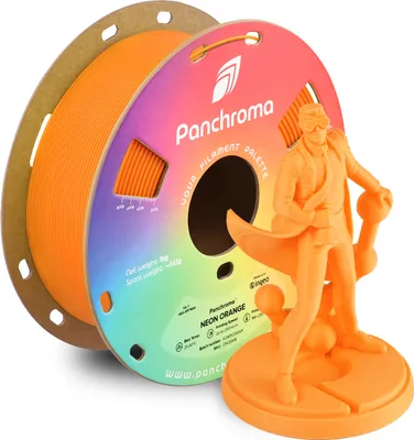 Obrázok produktu pre Panchroma™ PLA Neon, farba:neónovo oranžová, veľkosť vlákna:1,75 mm, hmotnosť:1 kg