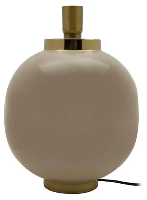 Image de Lampe de table Art Déco 125 Taupe et Or