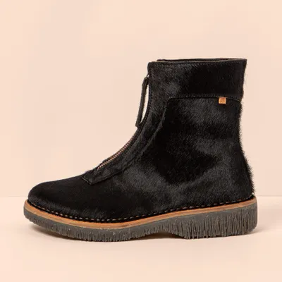 Image de El Naturalista Bottines pour Femme N5581P POTRO BLACK/VOLCANO Couleur Noir