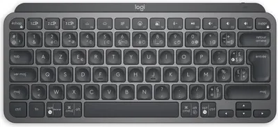 Immagine prodotto di Tastiera, senza fili Logitech MX Keys Mini, AZERTY, retroilluminata, nera