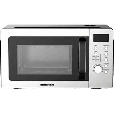 Zdjęcie produktu dla Heinner HMW-D2060SS, Blat, Mikrofalówka Solo, 20 l, 700 W, Wbudowany wyświetlacz, LED