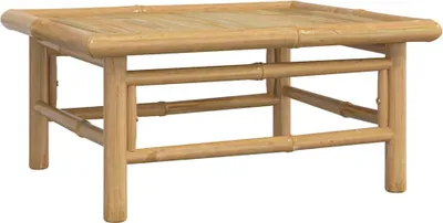 Produktbild von vidaXL Gartentisch 65x55x30 cm Bambus