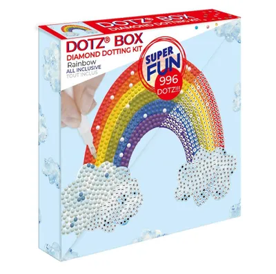 Zdjęcie produktu dla Diamond Dotz Rainbow Smile, Nature, Koala, Wielobarwny, 996 szt., 150 mm, 150 mm