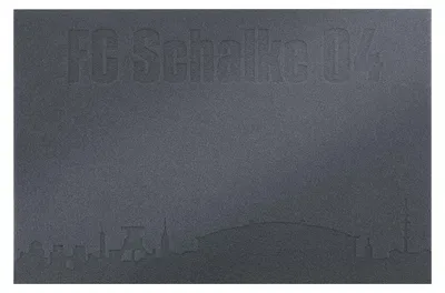 Produktbild von FC Schalke 04 S04 Fußmatte geprägt