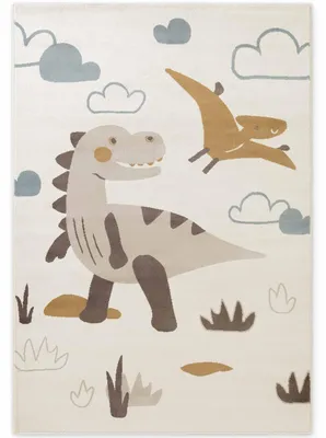Produktbild von Hanse Home Kinderteppich Dino,Tiere, Spielteppich, robust, Kinderzimmer, Creme