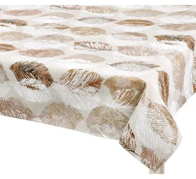 Obrázok produktu pre EMA obrus – 120 x 140 cm – béžová, hnedá