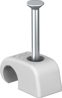 Produktbild von OBO Nagelschellen 4-7 mm mit 25 mm Stahlnagel, 100 Stück