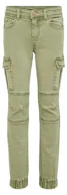 Produktbild von ONLY 15221844, Weiblich, Kind, Grün, 158 cm, Frontseite, Baumwolle, Elasthan