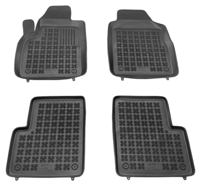 Image de MTM Tapis de sol pour Fiat 500 2013- en Caoutchouc, Bac sur Mesure Antidérapant avec Rebords 5 cm, cod. 3D 5344