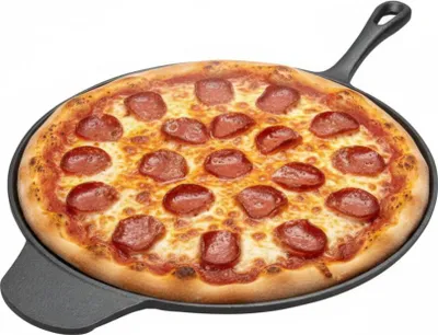 Imagen del producto de Sartén para pizza de hierro fundido Blackwell, diámetro 30 cm