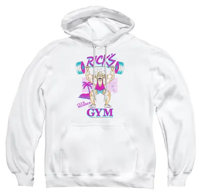 Produktbild von Rick And Morty - "Ricks Gym" Kapuzenpullover für Herren/Damen Uni TV40635 (S) (Weiß)
