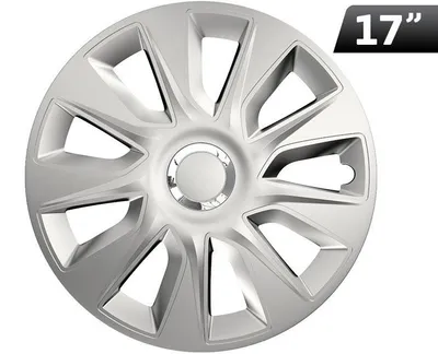 Obrázek produktu pro Kryty kol Stratos RC stříbrné 17", 4 ks