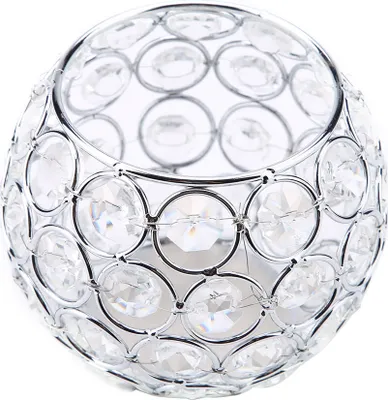 Image de Bougeoirs, Bougeoirs en cristal, Bougeoirs votifs, Bougeoirs en forme de bol, Bougeoirs à réchauds