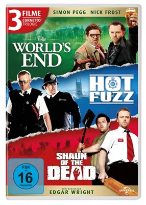 Obrázok produktu pre Cornetto Trilogie (The World's End, Hot Fuzz, Shaun of the Dead)