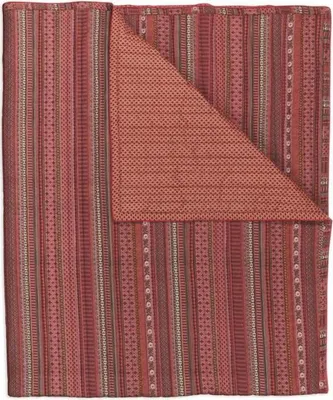 Produktbild von Pip Studio Tagesdecke Ribbon Farbe Rot Größe 150 x 200 cm