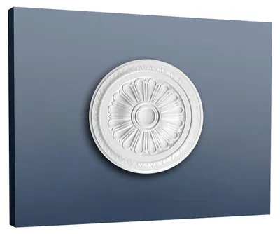 Image de Orac Decor R14 LUXXUS Rosace Décoration de plafond Elément de stuc | d 33 cm