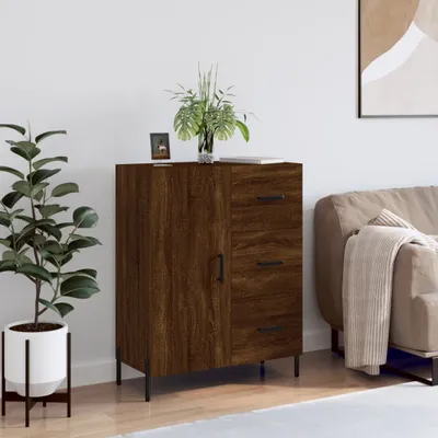 Produktbild von vidaXL Sideboard Braun Eichen-Optik 69,5x34x90 cm Holzwerkstoff