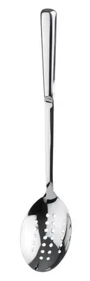 Produktbild von APS 75903 Servierlöffel CLASSIC, perforiert, Edelstahl hochglanzpoliert, 9,5 x 7 cm, Griff 23,5 cm