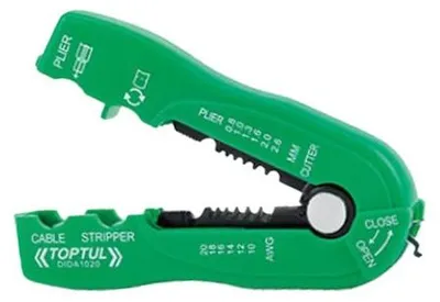 Image de TOPTUL Abisolierzange DIDA1020 117 mm