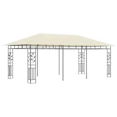 Produktbild von vidaXL Pavillon mit Moskitonetz 6x3x2,73 m Creme