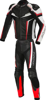 Produktbild von Büse Mille 2-Teiler Motorrad Lederkombi, schwarz/rot, 50