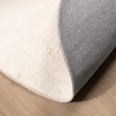 Zdjęcie produktu dla Volero - Dywan okrągły z krótkim włosiem - Cozy Kremowy - Ø 100 cm