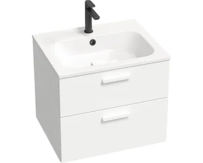 Produktbild von Schrank unter das Waschbecken, Modell RAVAK Chrome II, weiß, hochglänzend, 600 x 500 x 490 mm, Artikelnummer X000001776