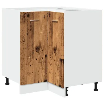 Produktbild von vidaXL Küchenschrank Lyon Altholz-Optik 75,5x75,5x81,5 cm Holzwerkstoff