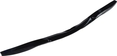 Produktbild von Universal glänzend schwarz Auto Heckspoiler Lippe Gummiflügel 120 cm x 7 cm