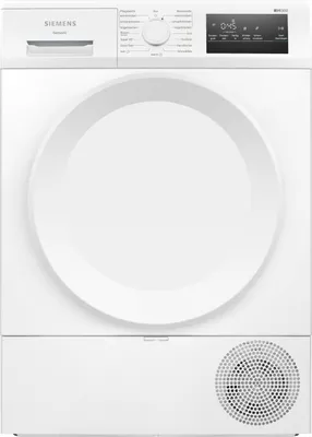 Image de Siemens iQ300, Sèche-linge à pompe à chaleur, 8 kg, White, WT43HV04