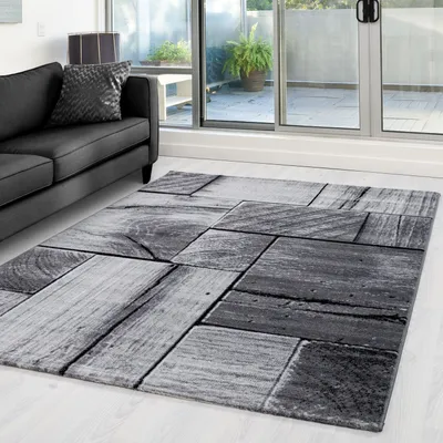 Produktbild von Ayyildiz Hali PARMA2002909260BLACK, Teppich, Polypropylen (PP), Schwarz, Rechteck, 2000 mm, 2900 mm