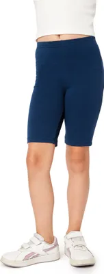 Produktbild von Bellivalini Mädchen Kurze Leggings aus Baumwolle BLV50-281 (Marineblau, 122)