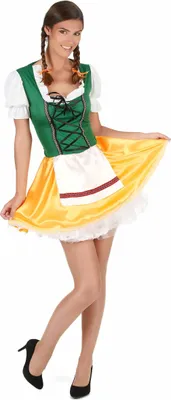 Obrázek produktu pro y bavorský kostým Dirndl pro ženy barevný Small