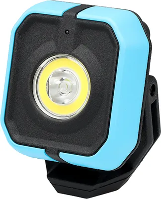 Obrázok produktu pre Lampa dielňová 10W COB LED, 1000 lm + 3W LED 350 lm, akumulátorová