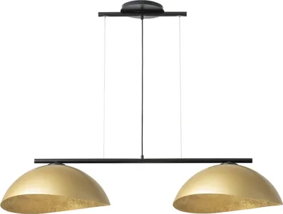 Obrázok produktu pre Solárny luster čierno-zlatý 2xE27x15W, kov, rozmery: 90x125x48 cm, IP20, Sigma Lighting