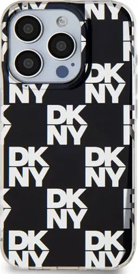 Immagine prodotto di DKNY, custodia protettiva per iPhone 14 Pro Max con motivo a scacchi DKNY, nero