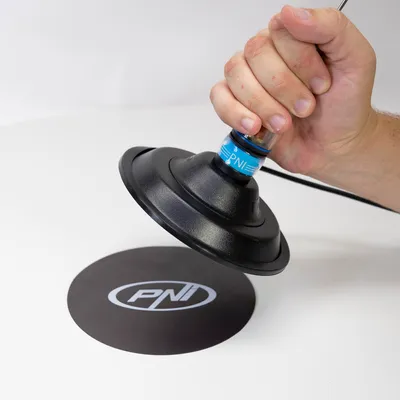 Produktbild von PNI magnetisches PAD, für Magnetbasen, 150 mm, schwarz