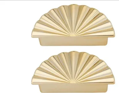 Produktbild von 2 Stück Schubladengriffe, Legierung Griffe Ersatzteil 64mm Bechergriff Schubladengriffe geeignet für Schrank Möbel Schubladen Küchen Tür