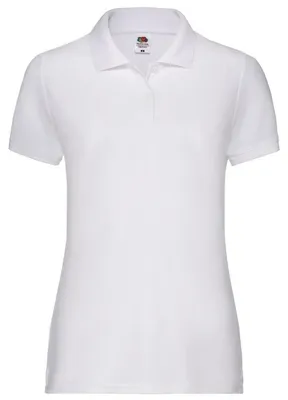 Produktbild von Fruit of the Loom - "65/35" Poloshirt für Damen FK2265 (S) (Weiß)
