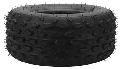 Produktbild von 19x7-8 Reifen für Quad/ATV, tubeless (schlauchlos), 4-lagig, verstärkt, rutschfest, pannensicher. 19x7.00-8 Vakuumreifen für ATV, Quads, Geländefahrzeuge, Go-Karts und Golfcarts